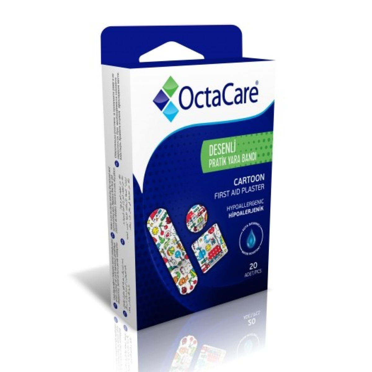 Cartoon Assorted First Aid Plaster (20 pieces)