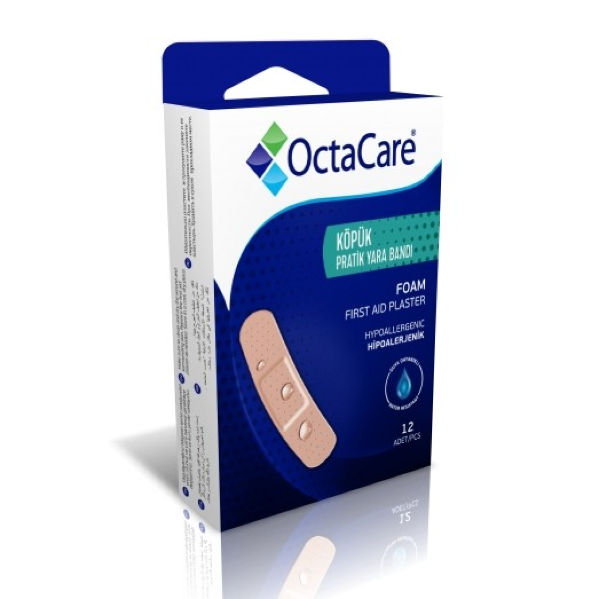 Foam First Aid Plaster (12 Pieces)