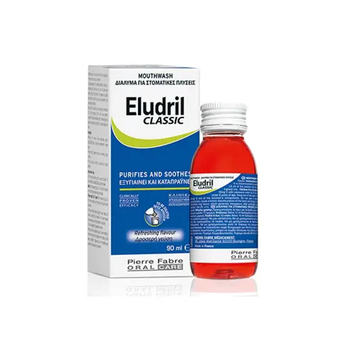 Eludril Classic Mouthwash (90mL)