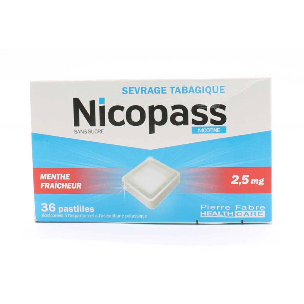 Nicopass 2.5mg (36 Lozenges)