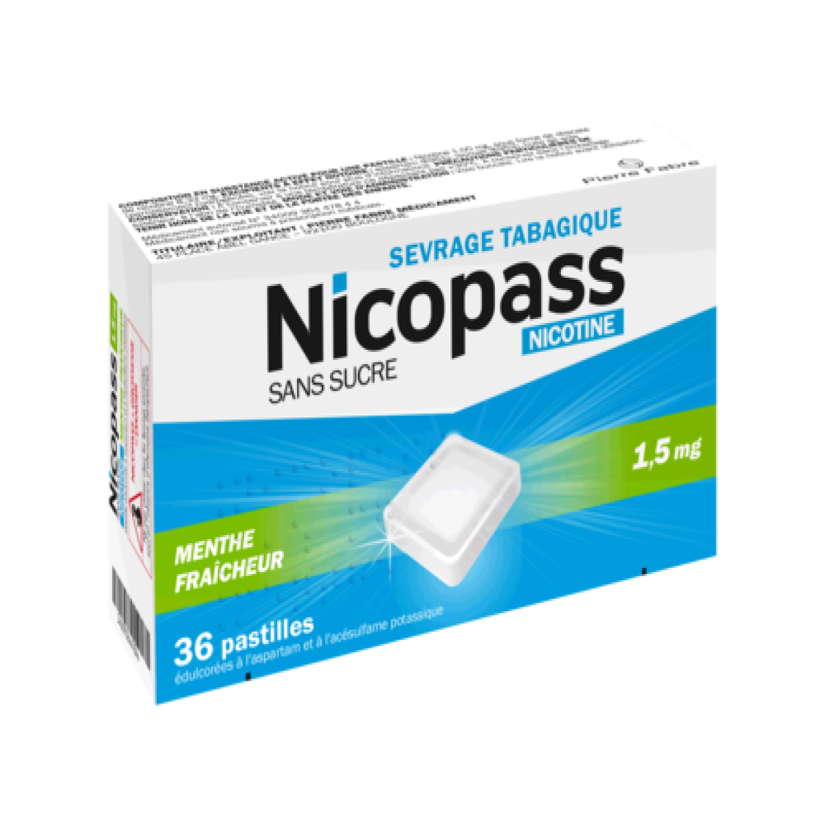 Nicopass 1.5mg (36 Lozenges)